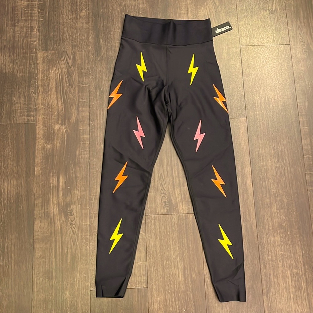 ULTRACOR - LIGHTNING POP KO LUX ULTRA HIGH LEGGING NWT - XS